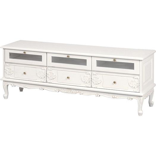 ヴィオレッタシリーズ　リビングボード（アンティークホワイト）　RTV-1775AW