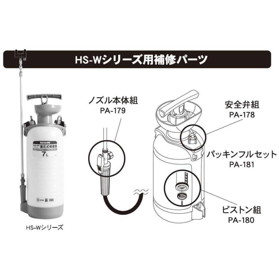 工進 ミスターオートパーツ HSシリーズ HS-W安全弁クミ PA-178