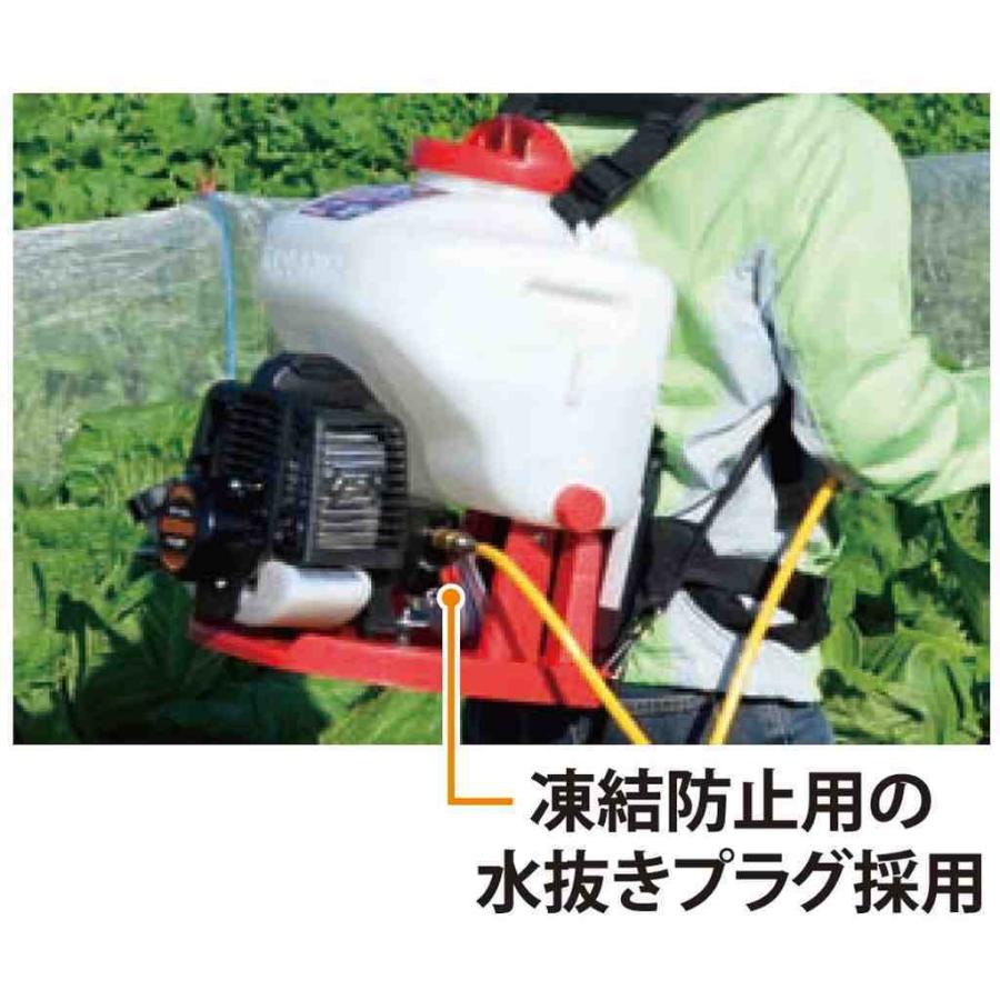 工進（KOSHIN） 背負い式エンジン動噴 20L 2サイクル カスケード式