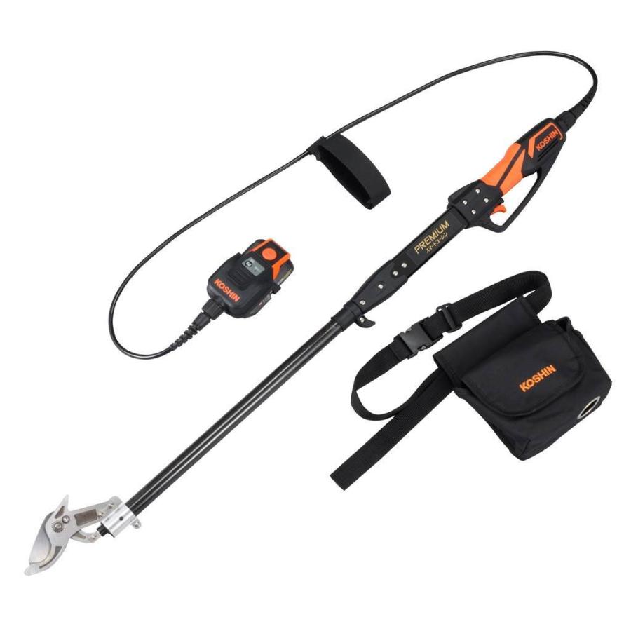 PPD-1825B 工進 充電式 剪定はさみ バイパス刃 18V 2.5Ah バッテリー2