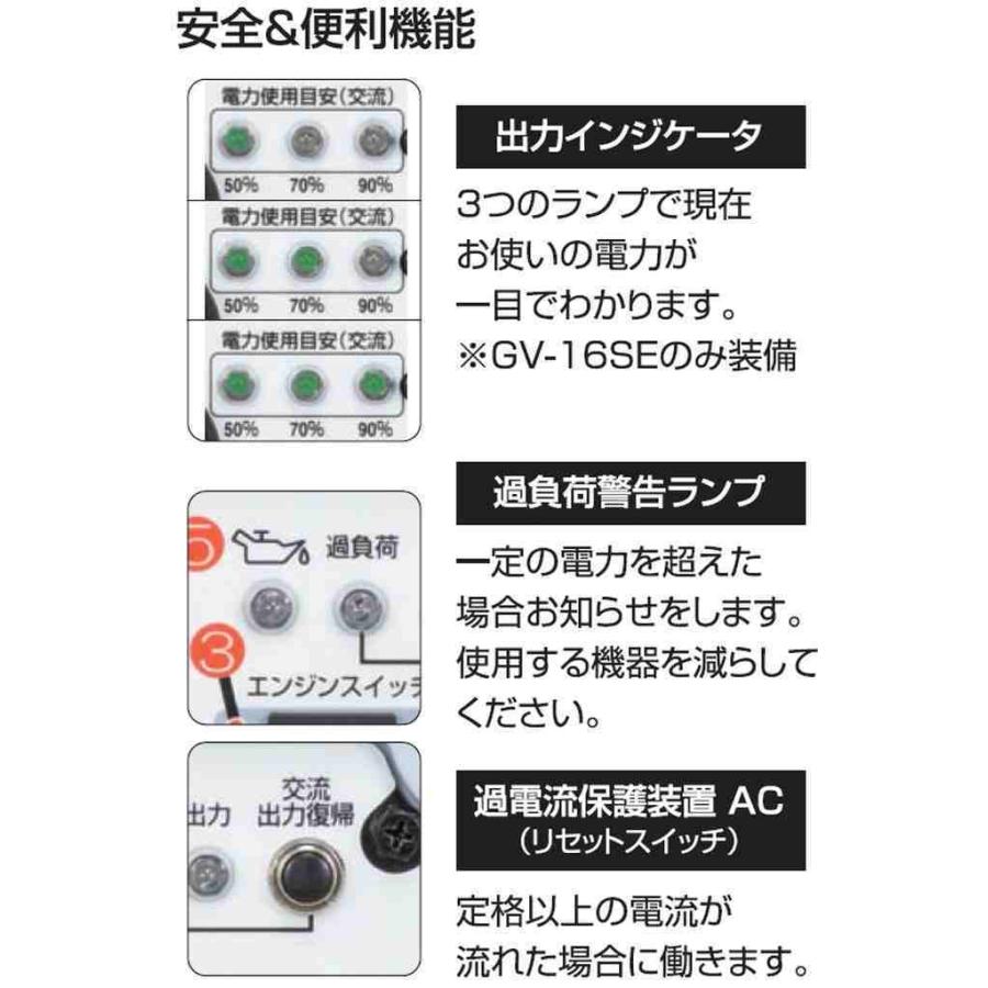 工進 インバーター発電機 1.6KVA GV-16SE 【KOSHIN 工進 インバーター発電機 1.6KVA GV-16SE 【KOSHIN