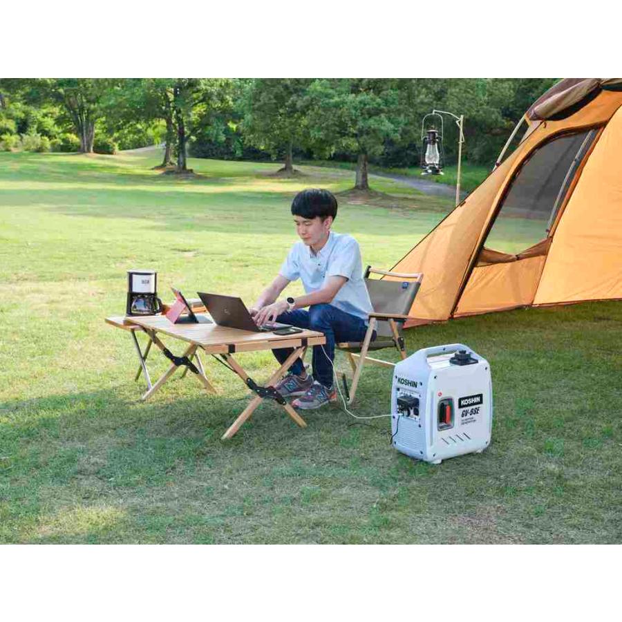 工進 インバーター発電機 1．6KVA GV-16SE 【KOSHIN/インバーター