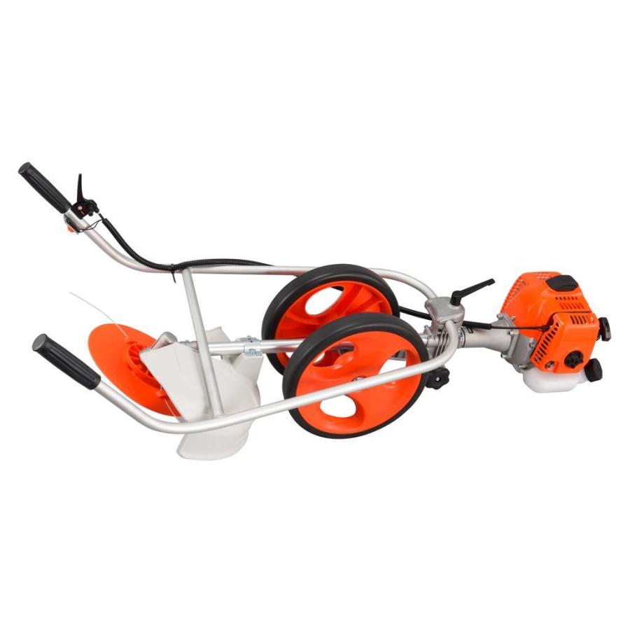 工進 手押し式エンジン草刈機 ２サイクル EBC-26C 【KOSHIN/キャリー式