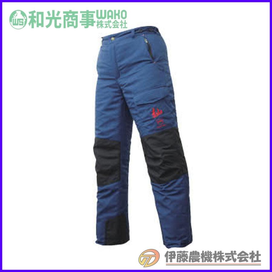 杣(SOMA) チェンソー防護ズボン エコのみカル T001-G 【和光商事/WAKO