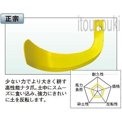 ヤンマー純正 サイドロータリー用 正宗 26本セット [1B1513-18100 
