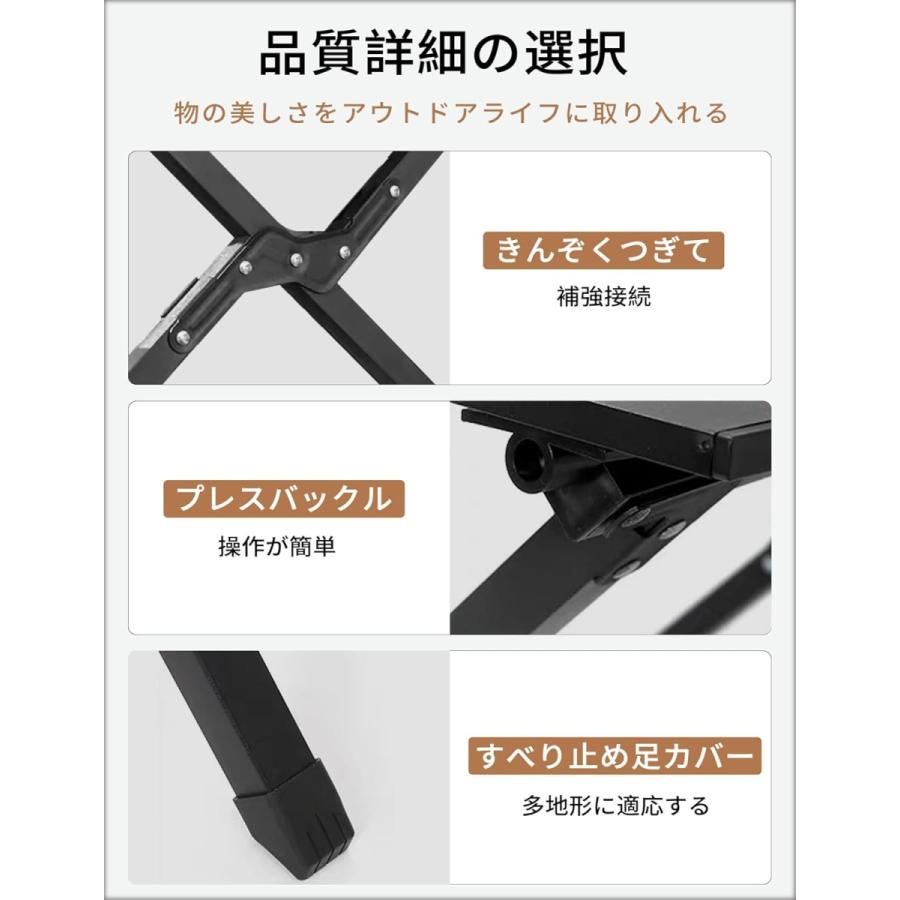 Campwild アウトドアテーブル ウッドロールトップテーブル Campwild アウトドアテーブル ウッドロールトップテーブル