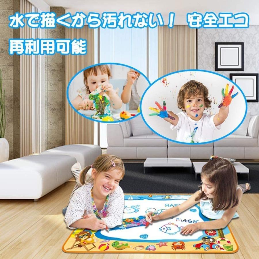 オープニング大放出セール お絵かきシート 水で描く 子供 おえかき おもちゃ 水 ぬりえ らくがき カラフルシート 誕生日 贈り物 100x70cm Materialworldblog Com
