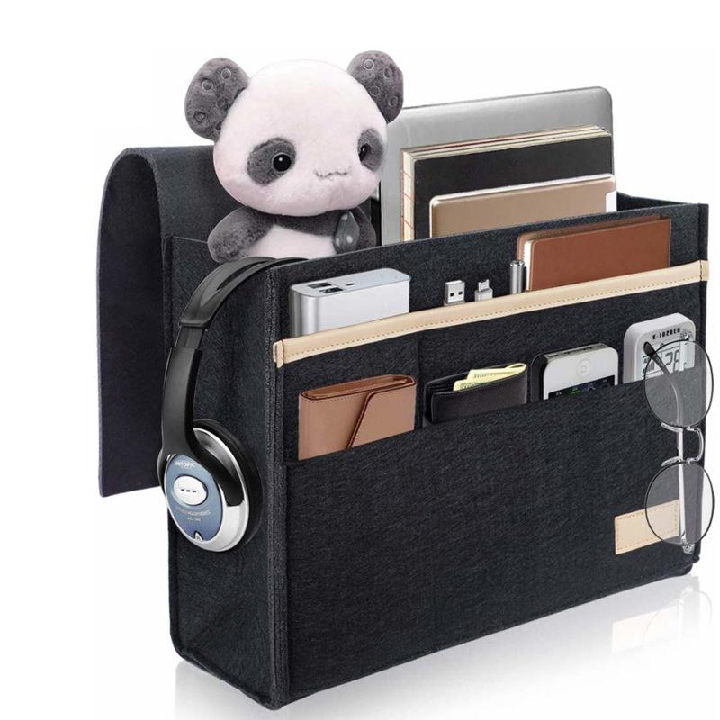 ベッドサイドポケット リモコンポケット テーブル整理 小物収納 掛け袋 収納ポケット 小物入れ リモコン収納 ベビーカー収納 リビングや寝室で 簡単小物 収納袋 G Hom Jlc74 トーセン 通販 Yahoo ショッピング