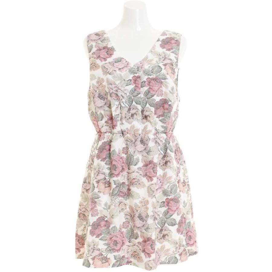 公式の リエンダスエルタゴルフ Rienda Suelta Golf Gobelin Flower ノースリーブワンピース Rs ベージュ 交換無料 Www Kslcity Com My