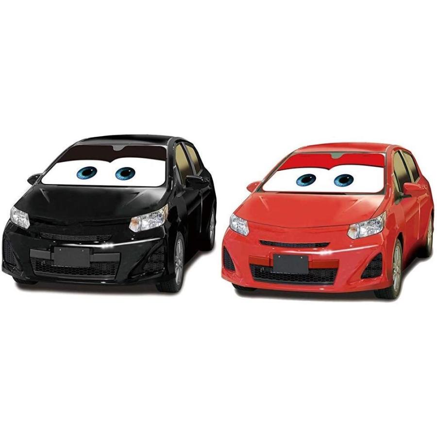 ナポレックス 車用 サンシェード カーズ ブラック Amp レッド 2枚セット いとやん 通販 Yahoo ショッピング