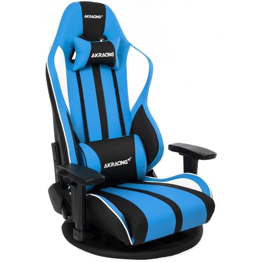 多様な ゲーミング座椅子 AKRacing 極坐(ぎょくざ)V2 AKR-GYOKUZA/V2-BLUE Blue V2 Gyokuza 青色 その他椅子、スツール、座椅子
