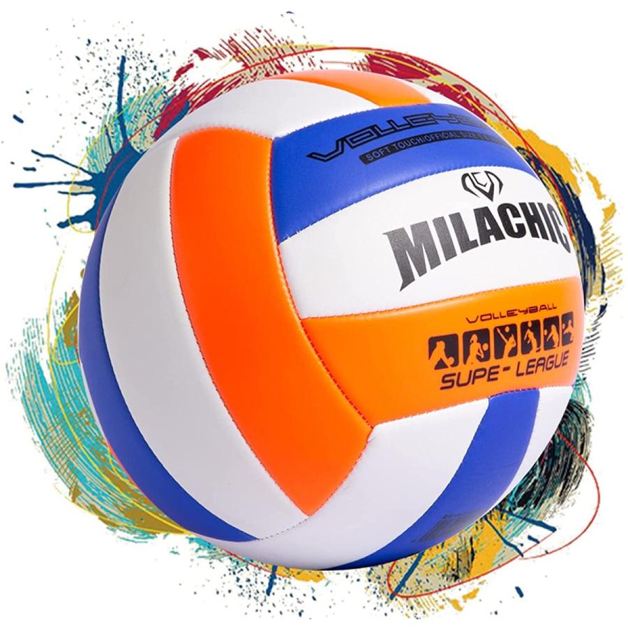 63 以上節約 ミカサ Milachic バレーボール 5号 レクリエーション レジャー練習用ボール 一般 婦人バレー 高校生 中学生 初心者 屋内屋外 オ Wantannas Go Id