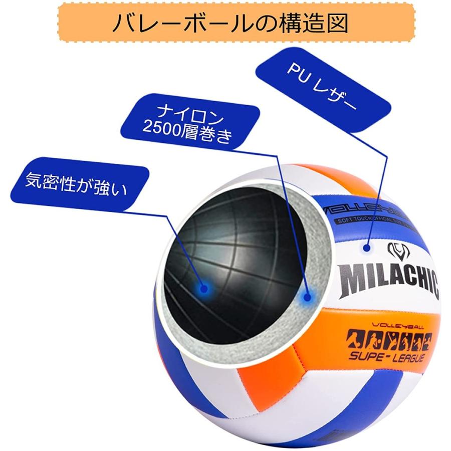 63 以上節約 ミカサ Milachic バレーボール 5号 レクリエーション レジャー練習用ボール 一般 婦人バレー 高校生 中学生 初心者 屋内屋外 オ Wantannas Go Id