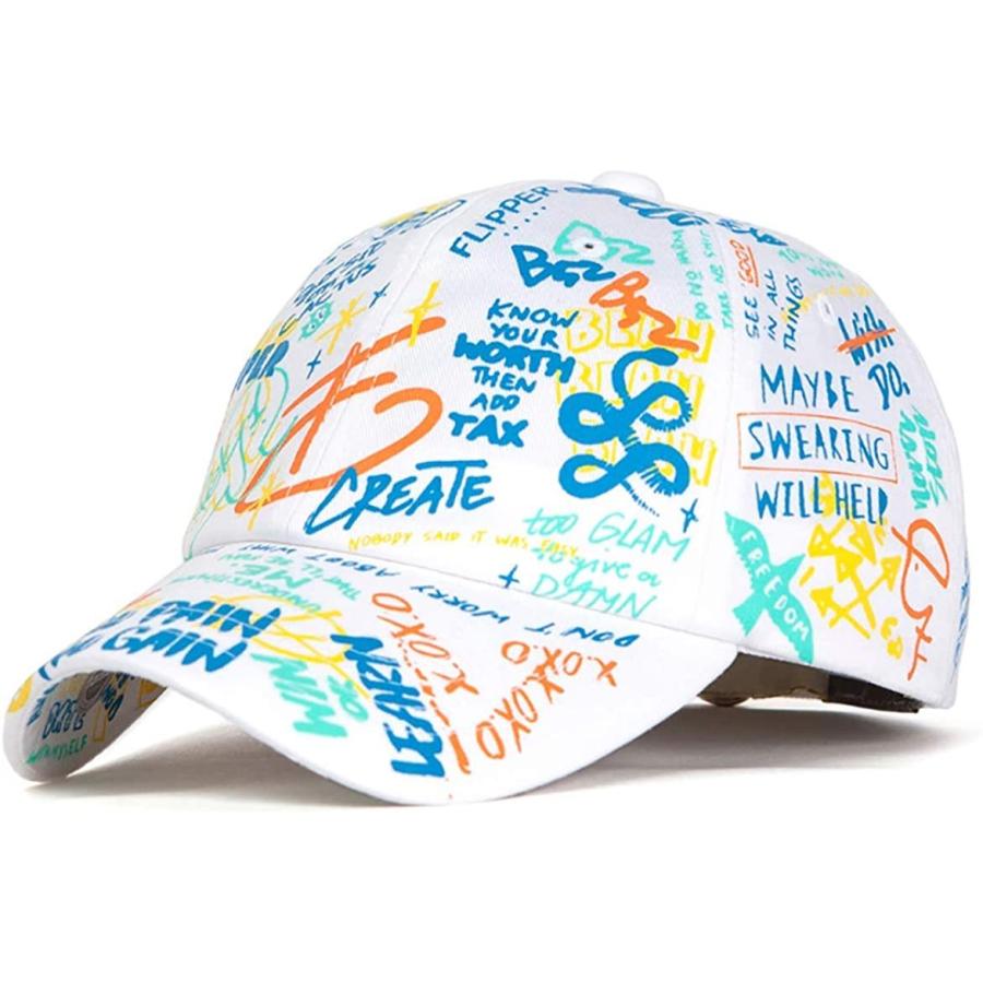 Flipper デザイナー グラフィティー 韓国 ファッション キャップ メンズ レディース ダットハット スナップバック コットン 派手 柄 帽子 人気特価激安