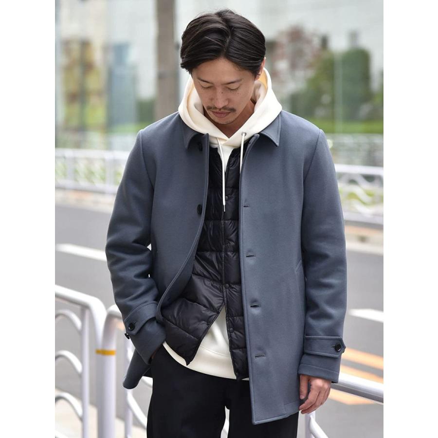 ピーコート シングル メルトン メリノウール スーパー160 S コート Ships シップス 21fw Xl ブルー メンズ その他コート アウター ふるさと割
