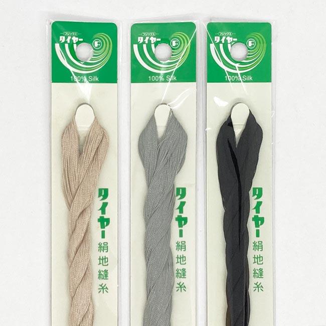 フジックス タイヤー絹まつり（地縫）糸 9号100m : 糸屋さん'ボビン