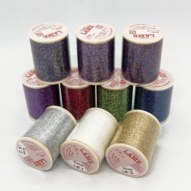 フジックス（手芸） LAME（ラメ） 8本合せ : 糸屋さん'ボビン