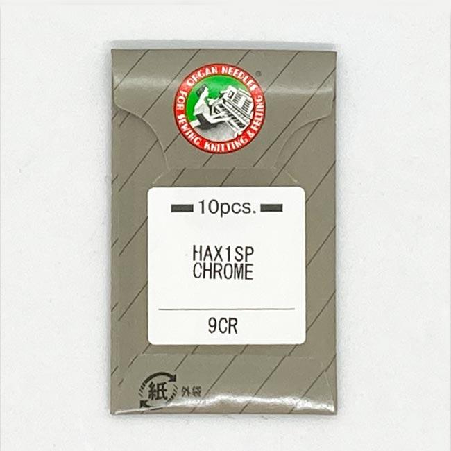 オルガン 家庭用ミシン針 HA×1SP/CR クロームメッキ（10本入） : 糸屋
