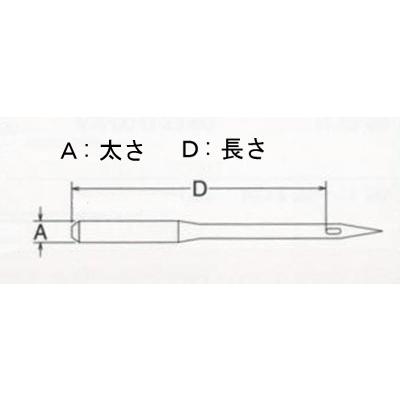 グロッツ・チタンコーティング針　ＤＢ×１（10本入）｜itoyasan-bobin｜04