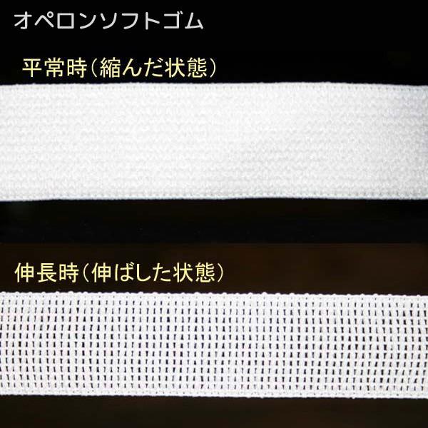 平ゴム ファーストクラス・ソフト 白 25ミリ巾×30m巻 : 糸屋さん