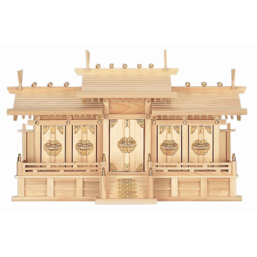 神棚 お供え 設置 方角 お札 購入 五社 ひのき 神棚 屋根違い五社 大 21 神祀り本舗 通販 Yahoo ショッピング