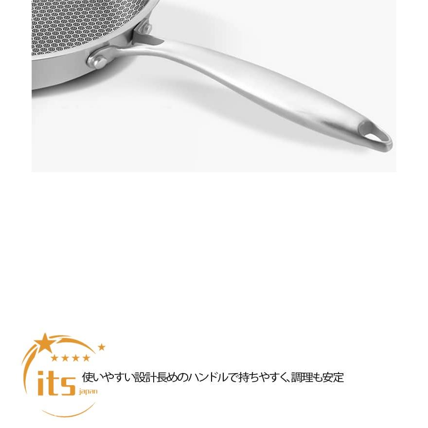 ステンレス フライパン 24cm 26cm 28cm 30cm 32cm IH ガス火対応