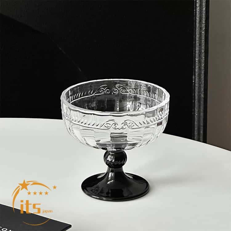 HOLMEGAARDガラス製 脚付きデザートカップ 2個セット HOLMEGAARDガラス