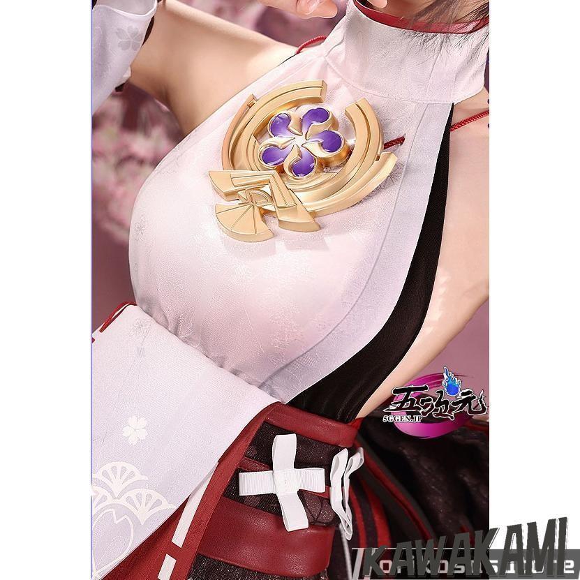 三分妄想 原神 コスプレ 八重神子 やえみこ 衣装 リニューアルVer