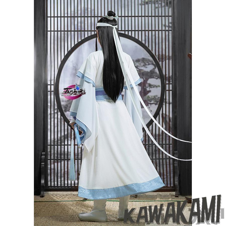 猫屋小舗 魔道祖師 公式衣装 コスプレ 藍忘機 少年ver ※ウィッグ 靴