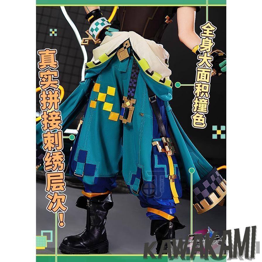 【新品】キィニチ 衣装 靴 猫と三丁目 M 猫と三丁目 原神 コスプレ キィニチ 衣装 ※ウィッ グ 靴 武器 追加可