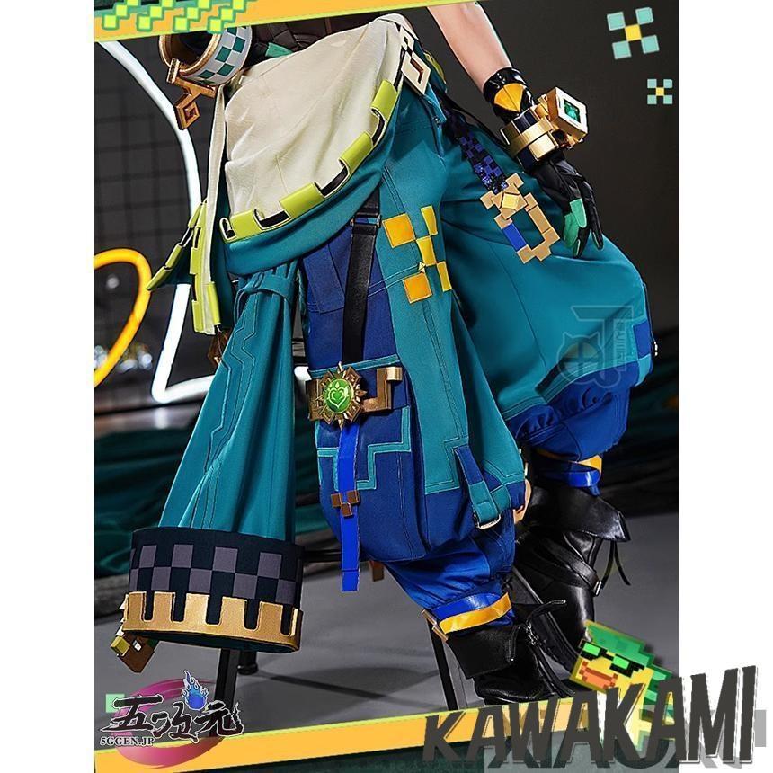 猫と三丁目 原神 コスプレ キィニチ 衣装 ※ウィッ グ 靴 武器 追加可