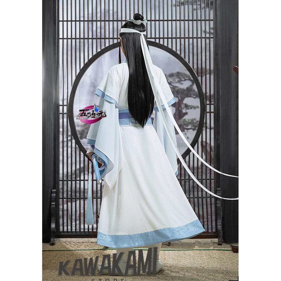 猫屋小舗 魔道祖師 公式衣装 コスプレ 藍忘機 少年ver ※ウィッグ 靴