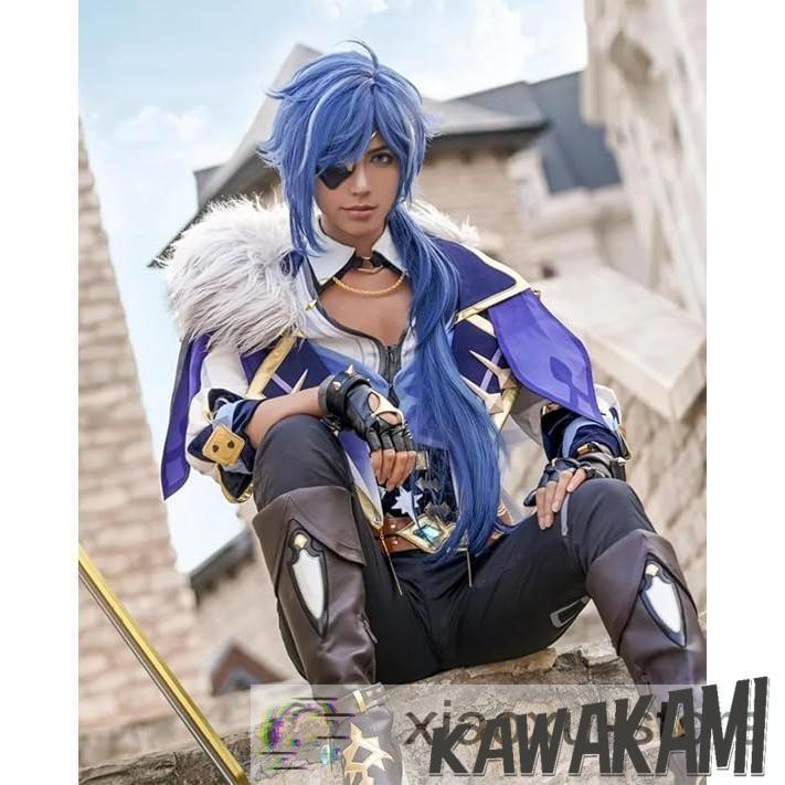 原神 ガイア コスプレ衣装 Lサイズ ウイッグ付き 原神 コスプレ ガイア 衣装 ※ウィッグ 靴 追加可 : 神祀り本舗 - 通販