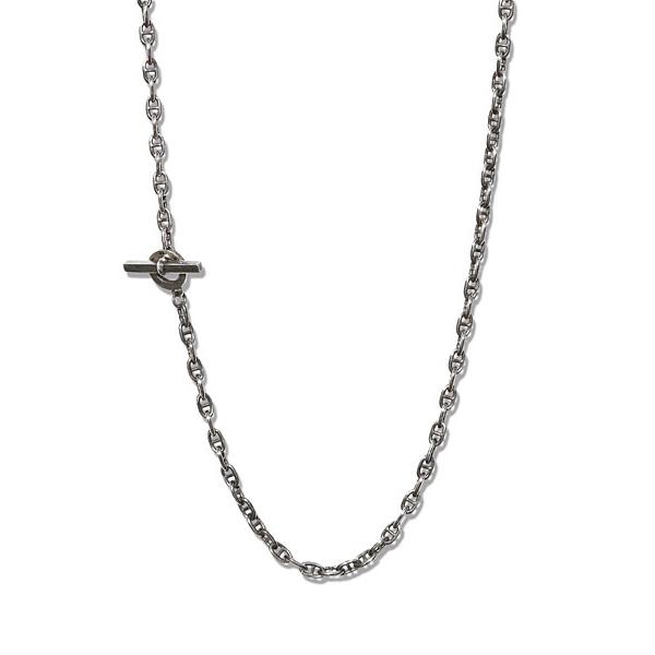 it's 12 midnight イッツ トゥエルヴ ミッドナイト ANCHORCHAIN NECKLACE (OX) M-N010-OX アンカーチェーン ネックレス シルバーの画像