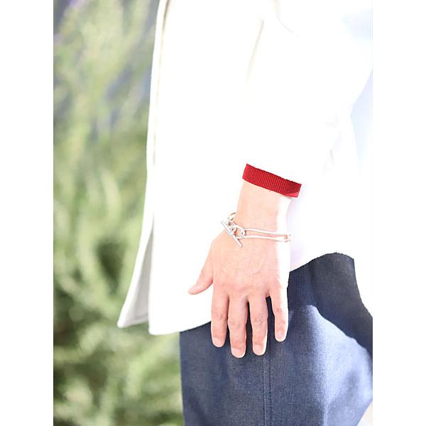 ACE by morizane（エースバイモリザネ） curve link chain bracelet