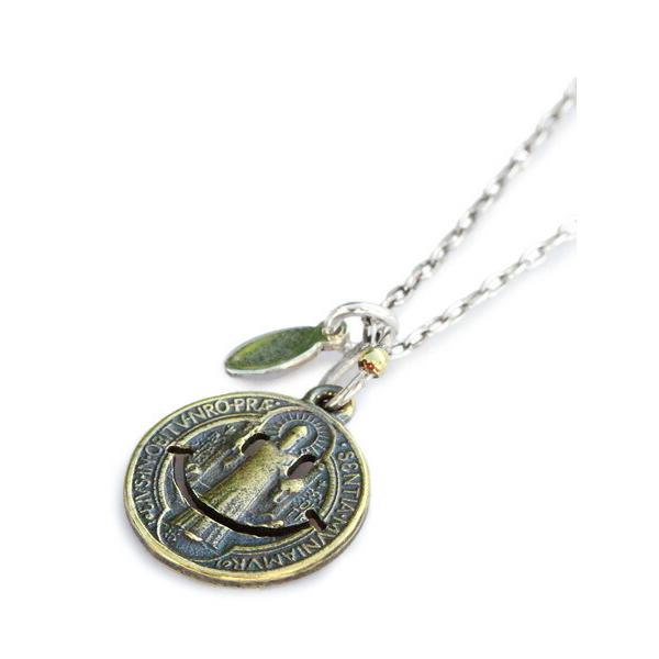 アンプ ジャパン amp japan　Smile Necklace 11AD-890 スマイルネックレス ペンダント コイン おしゃれの画像