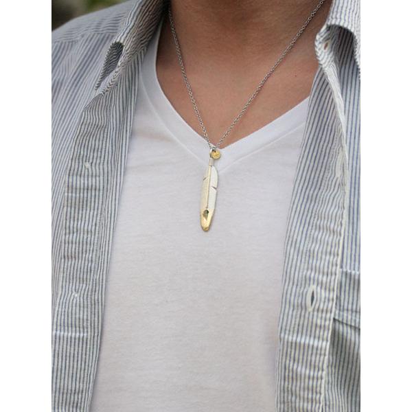 アンプ ジャパン amp japan Large Feather Necklace 13AH-111 ラージ 