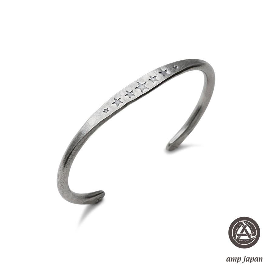 スター シルバー ワイド バングル AMP JAPAN Starlight Bangle -Silver