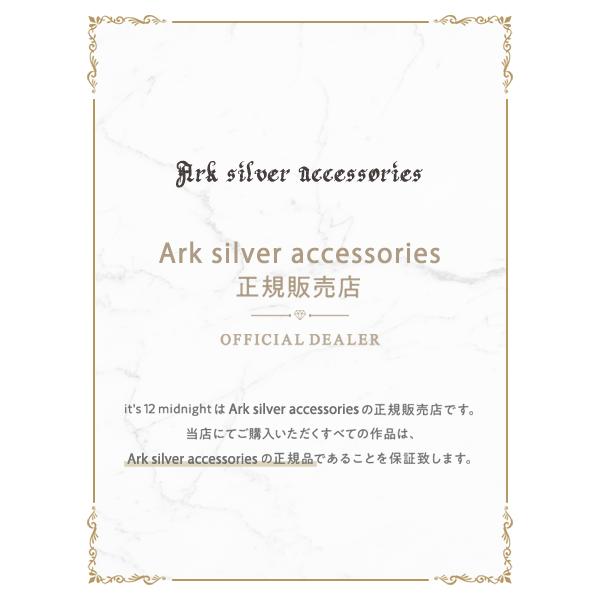 Ark silver accessories アークシルバーアクセサリーズ ダーツ ターゲット ペンダント 正規品 ネックレス 天然石 宝石 一粒 十字架 トレンド かわいい 可愛…の画像