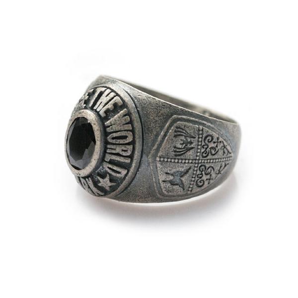 Ark silver accessories アークシルバーアクセサリーズ カレッジリング 
