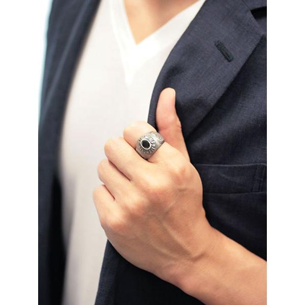 Ark silver accessories アークシルバーアクセサリーズ カレッジリング 
