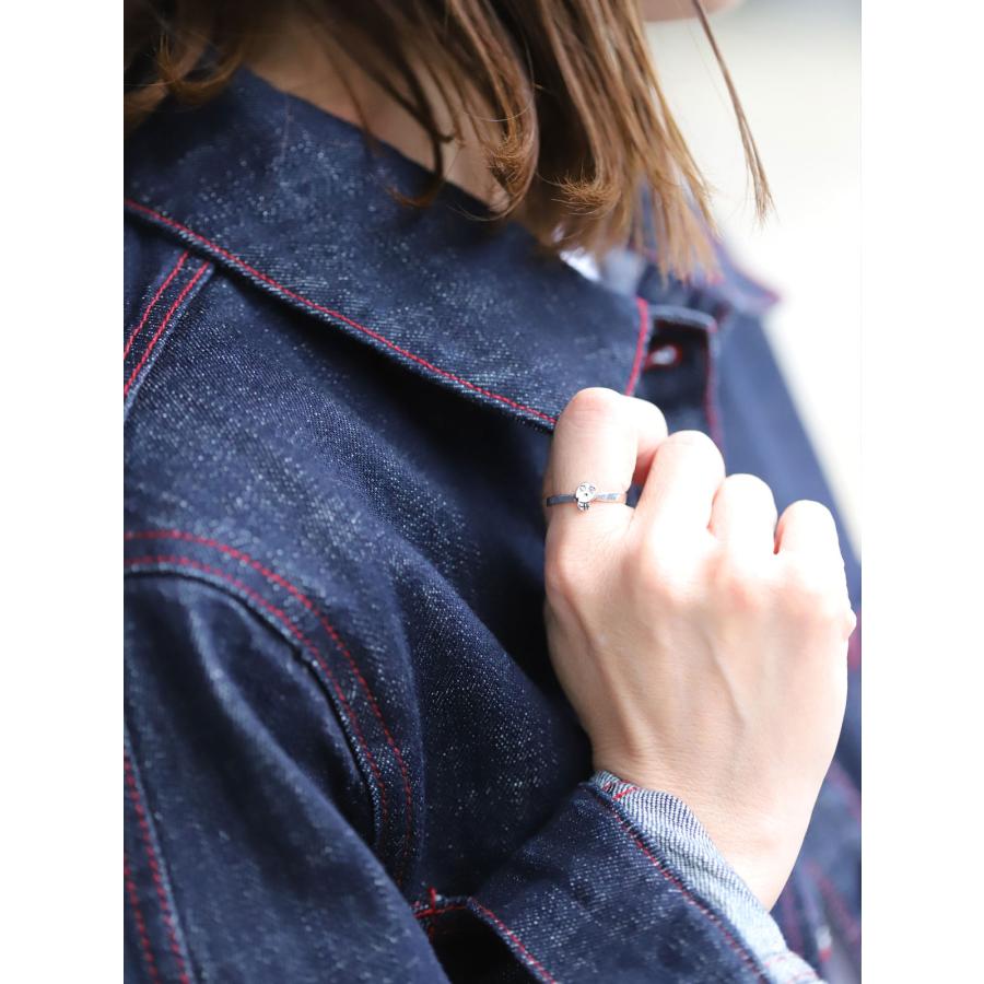BELIEVEINMIRACLE ビリーブインミラクル SKULL BABY RING ( DIAMOND ) スカルベイビーリング ダイヤモンド 正規品 指輪 ピンキー ドクロ 二宮こずえの画像