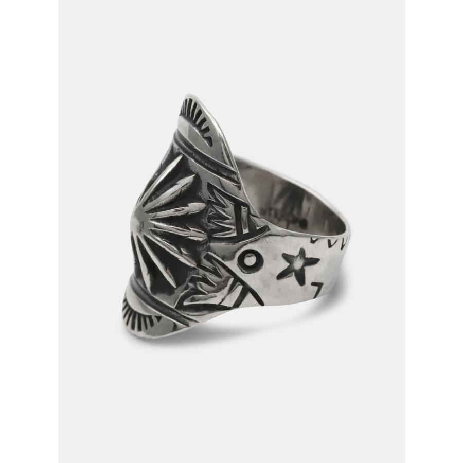 BELIEVEINMIRACLE ビリーブインミラクル HAND STAMPED RING 2 リング 正規品 指輪 ピンキー シルバー 銀 925 スタンプ インディアンジュエリー ユニセックスの画像