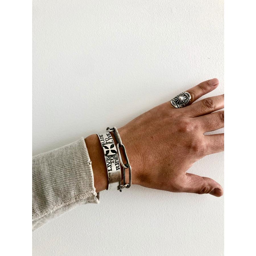 BELIEVEINMIRACLE ビリーブインミラクル HAND STAMPED RING 2 リング 正規品 指輪 ピンキー シルバー 銀 925 スタンプ インディアンジュエリー ユニセックスの画像