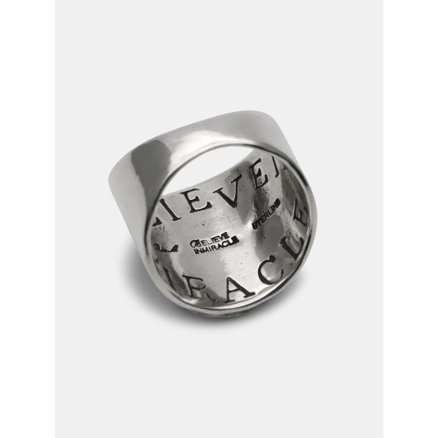 BELIEVEINMIRACLE ビリーブインミラクル SNAKE RING 2 スネーク リング 正規品 指輪 幅広 シルバー 銀 925 ヘビ 蛇 動物 爬虫類 ユニセックス 人気 ブランドの画像