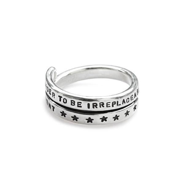 BELIEVEINMIRACLE ビリーブインミラクル 2R RING / 2連リング 正規品 