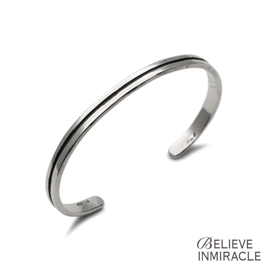 BELIEVEINMIRACLE ビリーブインミラクル ブレスレット BELIEVEINMIRACLE（ビリーブインミラクル） LINE BANGLE ライン