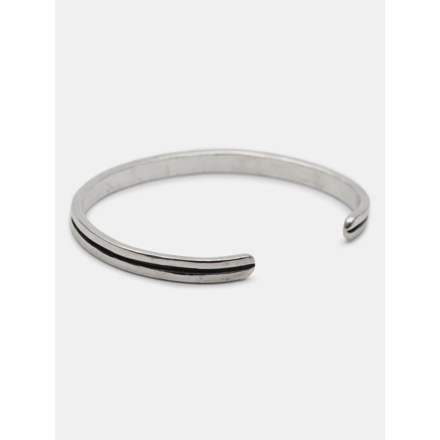 BELIEVEINMIRACLE メンズブレスレット　シルバー925 BELIEVEINMIRACLE（ビリーブインミラクル） LINE BANGLE ライン