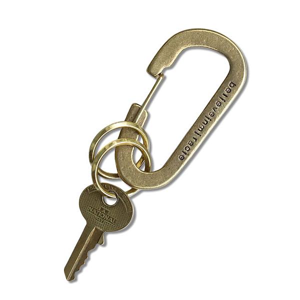 BELIEVEINMIRACLE（ビリーブインミラクル） CARABINER KEYHOLDER