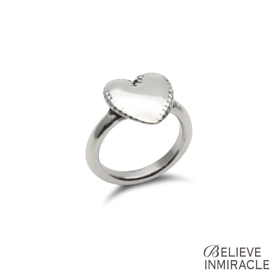 BELIEVEINMIRACLE（ビリーブインミラクル） HEART RING ハート リング